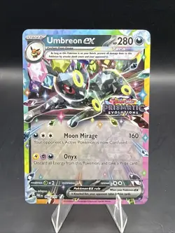 Umbreon ex - (Prismatic Evolutions Stamp) 060/131 Miscellaneous Cards & Products - Image 1