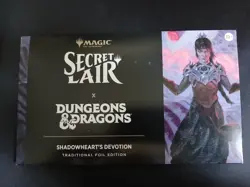 MTG Secret Lair x Dungeons & Dragons: Shadowheart's Devotion Foil Sealed - Image 1