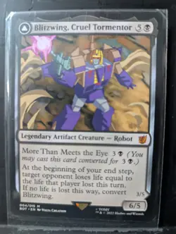 Blitzwing, Cruel Tormentor 4 BOT MTG SealedinSleeve - Image 1