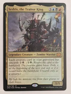 Sedris, the Traitor King Double Masters 2022 Foil - MTG MYTHIC - Image 1