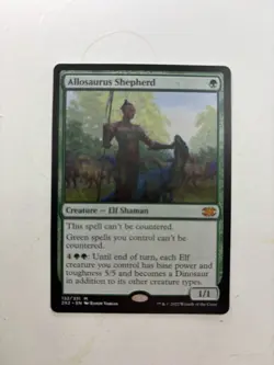 Magic: The Gathering Allosaurus Shepherd Double Masters 2022 - Image 1