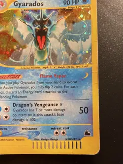 Pokemon Card-Gyarados-H10/H32-Holo-NoCrystal-Skyridge-ENG-LP-SWIRL - Image 4