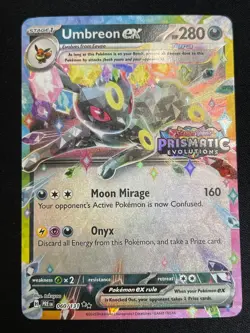 Pokemon Umbreon ex - (Prismatic Evolutions STAMP) Promo 060/131 NM - Image 1