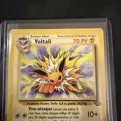 Pokemon TCG Voltali Jolteon 20/64 French Jungle Rare WOTC 1999 - Image 4