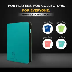 - 9 Pocket Premium Binder with Zipper for 360 Cards Trading Card Games TCG (T... - Image 5