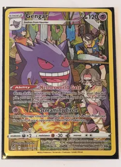 Pokemon TCG Gengar TG06/TG30 Full Art Trainer Gallery Lost Origin NM - Image 1