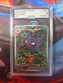 Pokemon TCG Haunter 027 Black Star Promo - Image 1