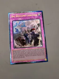 Big Welcome Labrynth 1st Edition Prismatic Ultimate Rare RA04-EN104 Yu-Gi-Oh! NM - Image 2