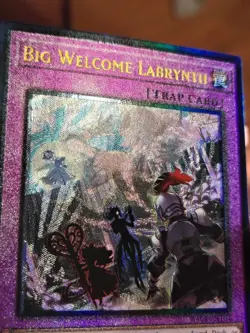 Big Welcome Labrynth 1st Edition Prismatic Ultimate Rare RA04-EN104 Yu-Gi-Oh! NM - Image 4