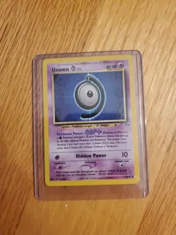 Unown D Neo Discovery 47/75 Unlimited Regular Uncommon Card - Image 1