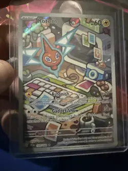 Pokemon TCG Rotom 197/182 Destined Rivals Full Art Holo Card - Image 2