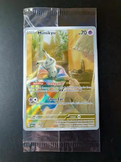 Mimikyu 075/SVP Black Star PROMO Paldean Fates ETB Pokemon Card | SEALED - Image 1