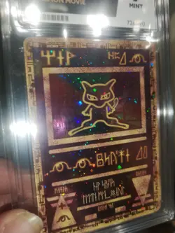 Ancient Mew Cosmos Holo Pokemon League 2000 Pokemon Card Ace Grade 9 Mint Movie - Image 5