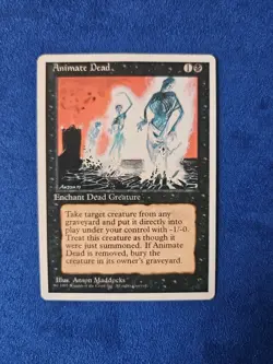MTG Animate Dead Alternate 4th Edition Regular Uncommon - Image 1