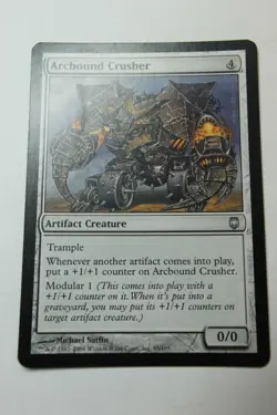 MTG Arcbound Crusher x1- -Darksteel-Lightly Played - Image 1