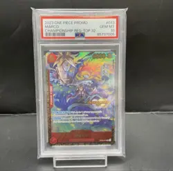 One Piece Card Game Marco Championship English Version PSA 10 Rare CS - Image 1
