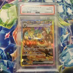 Flareon ex 202/187 PSA 10 SAR Terastal Festival Japanese Pokemon Card Game - Image 1