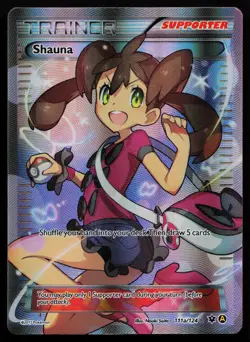 Shauna 111a/124 Alternate Art Promos PR Holo Promo Pokemon LP - Image 1