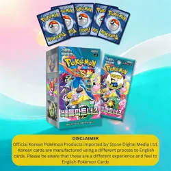 Pokemon Journey Together Battle Partners Korean Booster Pack x5 Scarlet Violet - Image 3