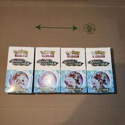 Pokemon TCG Scarlet Violet Journey Together 18-Pack Half Booster Box X4 - Image 1