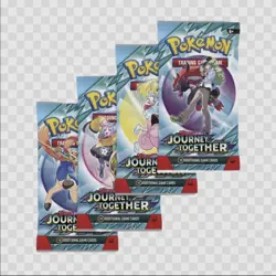 The Pokemon TCG: Scarlet & Violet - Journey Together Booster Pack X 3 - Image 1