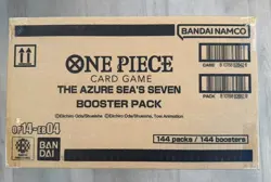 One Piece The Azure Sea's Seven OP-14-EB04 Sleeved 144 Packs Sealed Case - Image 1