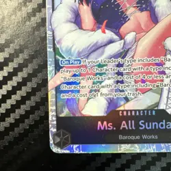 Ms. All Sunday OP14-084 Foil One Piece The Azure Sea's Seven NM/M - Image 4