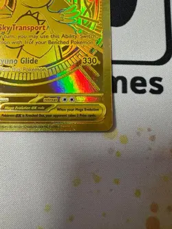 Mega Dragonite EX 295/217 Gold Hyper Rare Pokemon Ascended Heroes - Image 5