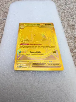 Mega Dragonite Ex 295/217 Ascended Heroes Hyper Rare Gold Pokemon Card - Image 1