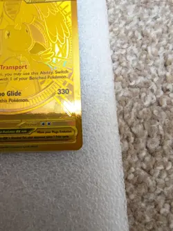 Mega Dragonite Ex 295/217 Ascended Heroes Hyper Rare Gold Pokemon Card - Image 3