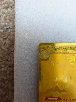 Mega Dragonite Ex 295/217 Ascended Heroes Hyper Rare Gold Pokemon Card - Image 5