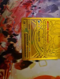 Mega Dragonite Ex 295/217 Ascended Heroes Hyper Rare Gold Pokemon Card - Image 3