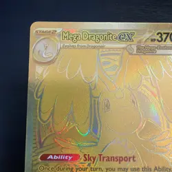 Mega Dragonite ex 295/217 Gold Hyper Rare Pokemon Ascended Heroes - Image 2