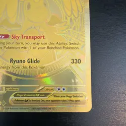 Mega Dragonite ex 295/217 Gold Hyper Rare Pokemon Ascended Heroes - Image 3