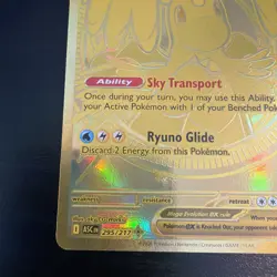 Mega Dragonite ex 295/217 Gold Hyper Rare Pokemon Ascended Heroes - Image 4