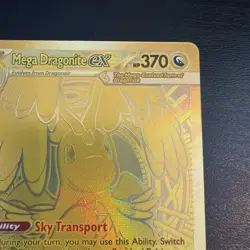 Mega Dragonite ex 295/217 Gold Hyper Rare Pokemon Ascended Heroes - Image 5