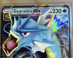 Gyarados GX 16/68 Hidden Fates Ultra Rare Holo GX Pokemon Card - Image 2