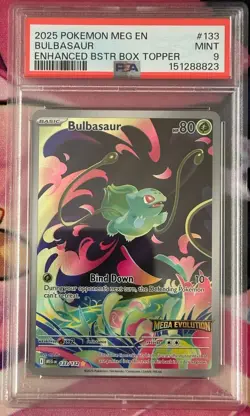 Bulbasaur - (Mega Evolution Stamped) 133/132 Miscellaneous Cards & Products Holo - Image 1