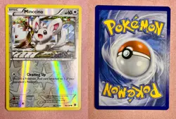 Minccino | 86/124 | Fates Collide | 2016 Pokemon Common | Reverse Holo | LP - Image 3
