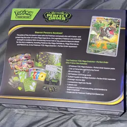 Pokemon Elite Trainer Box Mega Evolution Perfect Order Mega Zygarde Clefable - Image 2