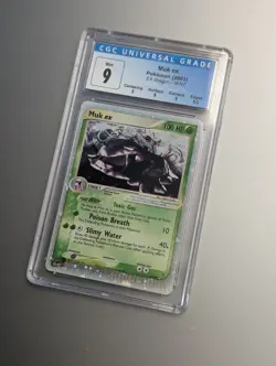 Pokemon Muk ex EX Dragon Holo Ultra Rare #96 CGC 9 Mint - Image 1