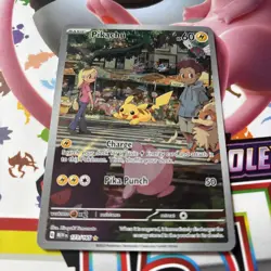Pokemon Pikachu TCG Scarlet & Violet 151 Card 173/165 Holo - Image 1