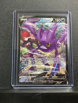 Pokemon SWSH11: Lost Origin Trainer Gallery Crobat V #TG20/TG30 - Image 1