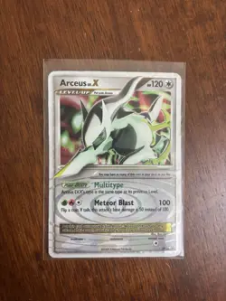 Pokemon TCG Arceus LV.X DP Black Star Promotional - Image 1