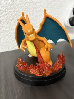 Official Pokemon TCG Charizard Super Premium Collection Figure - Image 2
