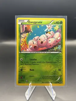 2015 Pokemon TCG Roaring Skies Exeggcute 1/108 Reverse Holo Near Mint - Image 1