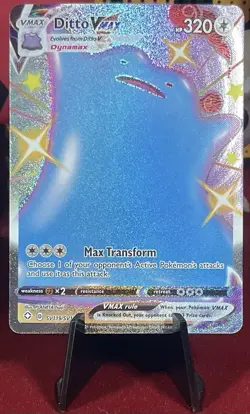 Pokemon - Ditto VMax - Shiny Vault - 119/122 - HOLO - Image 1