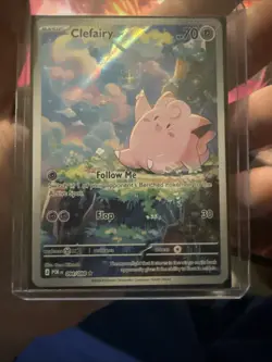 Clefairy 094/088 (IR) Pokemon Perfect Order Full Art Illustration Rare Pokemon - Image 1