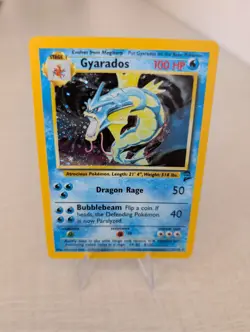 Pokemon TCG Gyarados Base Set 2 7/130 Holo Unlimited Holo Rare NM Condition - Image 1
