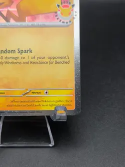 Pokemon TCG Pikachu 051/162 2026 Pokemon Day Stamped Promo Cosmos Holo Pikachu - Image 5